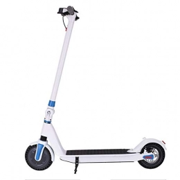 AUEDC Electric Scooter AUEDC Foldable Electric Scooter 250w Powerful Electric Scooter, for Commuting Anti-stress and Shock-resistant Frame with LED Display, White