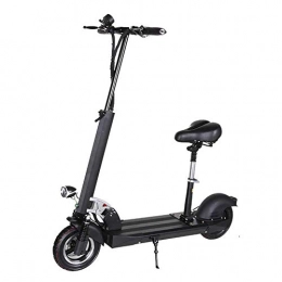 AUZZO HOME Electric Scooter AUZZO HOME Electric Scooters Foldable, E-Scooter for Adult 120 kg Max Load Speed up to 40km / h with USB Meter Data and LED Light, 10" Air Filled Tire