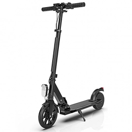 BANGNA Electric Scooter BANGNA Electric Scooters for Adults Kids Teenagers with Handbrake, Dual Suspension City Scooter for Kids Ages 8-12, Large Wheels Folding Kick Micro Adult Scooter, Maximum Load 100kgs, Black
