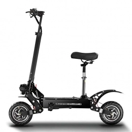 BCBIG Electric Scooters Adult Double Drive 11 inch Off-road CST Tire Folding Commuting Scooter Motor Max Speed 65km/h Ｍotors Off Road Scooter With Seat And 60V Battery