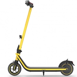 BEISTE Scooter BEISTE BT858 Electric Scooter Adults 350w, Up to 25km / h Fast Portable E Scooter with 8.5'' Solid Tires, 25km Long Range, Max Load 250 lbs, Commuter Electric Scooters for Adults & Teens - yellow