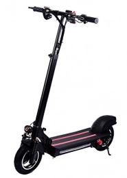 BEISTE Electric Scooter BEISTE Electric Scooter Adult, Single Drive 2019 12Ah Long-Range Battery, 600w Motor Up to 30-40KM / H, 10 Inch Solid Rubber Tire, Foldable E-Scooter Portable &Lightweight Design