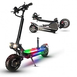 Blue Pigeon Scooter Blue Pigeon G-Master Electric Scooter 11-inch Off-Road 5600W High Performance Dual Motor Max Speed 70-80km / h with 60V 27AH Lithium Battery Electric Bike for Adult