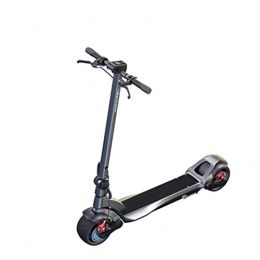 Brushes Wide Tire Double Brake Electric Scooter，Wide Tire Double Brake Electric Scooter (Size : 5AH S)