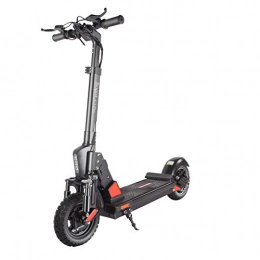Oyomba Electric Scooter C1 Pro Electric Scooters Adults, 500W Motor, 30KM / H Long Range, 45KM / H Folding E Scooters with Seat and Electronic Horn LCD Display Screen, LED Turn Signal, 12 Inches Pneumatic Tires