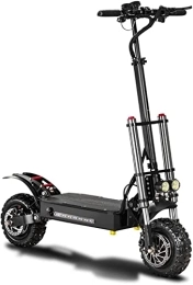 CANTAKEL Scooter CANTAKEL Electric Scooter, with Dual Motor Up to 80 Kilometers Long Range Battery, Folding Off-Road Electric Scooter for Adults Dual Braking System, 11" Pneumatic Tires