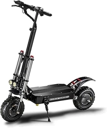 CANTAKEL Scooter CANTAKEL Electric Scooter , with Dual Motor Up to 80 Kilometers Long Range Battery, Folding Off-Road Electric Scooter for Adults Dual Braking System 11" Pneumatic Tires