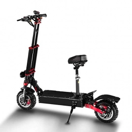 CEXTT Scooter CEXTT Electric scooter battery 5600W 60V 32AH lithium bis motor maximum speed of 85km / h 11-inch full-terrain tires with a seat slide