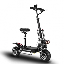 CEXTT Electric Scooter CEXTT Electric scooter high speed off-road double drive 11 inch 60V5400W folding electric scalp (Color : 60V / 5400W-80-90KMKM)