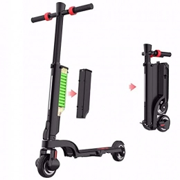 CHNG Scooter CHNG Electric Scooter Adult, 250w Motors Max Speed 25km / h Foldable Electric Scooters With LED Display Bluetooth Speaker 5.5 Inche Solid Rear Anti-Skid Tire Shock Mitigation System