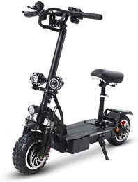 CHNG Scooter CHNG Scooters for Adults Gliding Movement Electric Scooter 3200W Dual Motor 11 Inch Off-Road Vacuum Tires Double Disc Brake Folding Scooter With 60V 26 Ah Lithium Battery