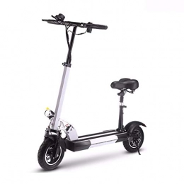 CMNAN Electric Scooter CMNAN Electric Scooter, Folding E Scooter For Adult, Adult Lcd, Sport Edition Alloy Rims, Quick-release Folding System, Shock Absorption Mechanism, Suitable For Off-road Enthusiasts, White