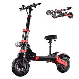 CMNAN Electric Scooter CMNAN Electric Scooter, Off-road Folding Scooter, 1000W Motor, 12-inch Pneumatic Tires, Three Speed Modes (Maximum Speed 60km / h), LCD Display, Maximum Load 150kg, Front Led Light Warning Taillight 48V