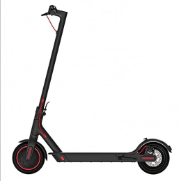 COCKE Adult Electric Scooter 8.5 Inch/2 Wheel Foldable Scooter 30Km/H Top Speed 36V/7.5Ah/10.4Ah App-Connected Viewable Longboard Mobility Scooters,Pro 10.4AH