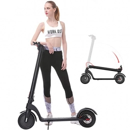 CuiCui Scooter CuiCui Electric Scooter for Adults With 350W Motor Up to 32KM / h Scooter for Adults with Dual Braking System Folding Electric Offroad with 8.5'' Pneumatic Tires