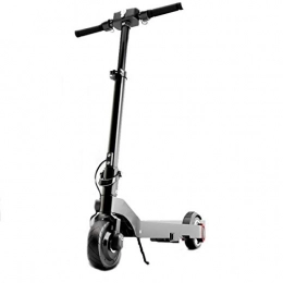 Dapang Foldable Lightweight Electric Scooter, 1-3 real-time speed regulation,Top Speed of 25 MPH, 250W 36V Waterproof E-Bike - Black,35km