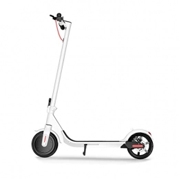 DDSX Scooter DDSX Electric Scooter, Lightweight, 18.5-inch Pneumatic Tires, Large Battery, 15.5 MPH and 20-mile Range, Adult Foldable Commuter Electric Scooter White