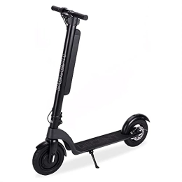 Decent Scooter Decent ONE MAX 350w Premium e-scooter. Easy-folding Electric Scooter - 3 Speed / Drive Modes 15.5mph speed, Front Hub Motor / Brake, Mechanical Disc rear brake, 10-inch pneumatic tyres and LED - Black