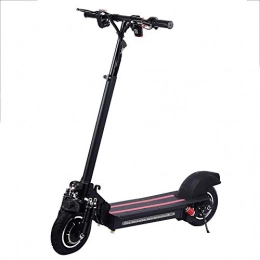 Dedeka 1200W Electric Scooter Black, 10 Inch Double Drive Foldable Lightweight Adult Electric Scooter w. Premium 40-60KM Long-range Battery, Up to 60KM/H, Easy Fold-n-Carry Design