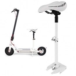 Demeras Electric Scooter Demeras PU Electric Scooter Seat Saddle Compatible with compatible with XIAOMI M365, Adjustable Shock-Absorbing Folding Seat Saddle for Adult