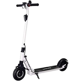 Denver Electric Scooter DENVER SEL-80125WHITE Electric Scooter - Power 250W - Aluminium Frame - Max Speed 20 km / h - Travel up to 12 km per load - 8 inch wheels - front and rear light - Foldable and lightweight - White