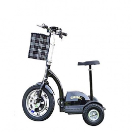 dfff Electric Scooter dfff 3 Wheel Electric Bike, Electric Tricycle for Adults, Three-Wheel Scooter for Elderly Adults Men Women Disabled -48V / 12A / Load 160KG / Mileage 35