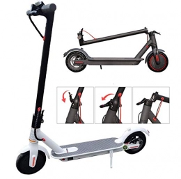 Digital Techno Scooter Digital Techno Electric Scooter Foldable Full UK Warranty - 25KM / H Disc Brakes UK Spec with APP Control Battery E-Scooter (White)