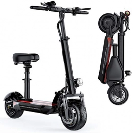 DREAMyun Electric Scooter DREAMyun Electric Scooter, 500W / 36V Foldable 10" E-scooter, Maximum Speed 35 km / h, 10.4Ah Li-Ion battery, with LCD display, 3 Speed Modes, Scooters With Seat