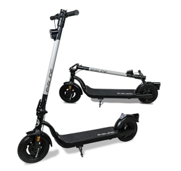 E-Glide 350 Watt Electric Scooter – This Electric Scooter for Adults has a Max Speed 25km/h – A range of 30km – Double Braking System – Foldable and Portable (grey)