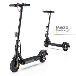 isinwheel Electric Scooter E Scooter with Road Legal up to 120 kg, APP E9 Electric Scooter 350 W Motor Max 30 km Range 20 km / h ABE Electric Scooter 8.5 Inch Honeycomb Tyres Electric Scooter Foldable E Scooter for Commuting