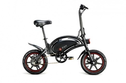 XGODY Electric Scooter Electric Bike Scooter 14 inch Foldable Urban Commuting E-Bike, 250W Motor with 6Ah Baterry, Max Speed 25km / h City Electric Bicycle for Adults(Black)