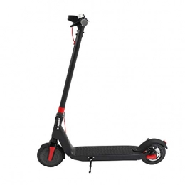 LJP Electric Scooter Electric E Scooter Adult E-kick Scooters Easy To Carry Foldable 350w Motor Up To 25KM / H Long Range 15 KM 3 Speeds Lightweight (Color : Black)