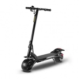 LJP Electric Scooter Electric E Scooter Max Speed 25km / h 500w Motor Adult Commuting Scooter Max Load 100KG Foldable Portable Black On Outdoor