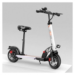 LJP Electric Scooter Electric Kick Scooter Easy To Carry Li-Ion Battery Fast E-scooter Folding 10" Wheels Up To 50-60 KM Long Range 40KM / H