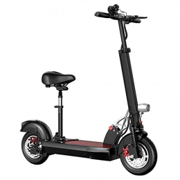 AIAIⓇ Scooter Electric Scooter, 10" 400W Motor Speed 27.9 MPH Cruise Control, Powerful Adult Electric Scooter Lightweight Foldable, Black, 34Miles