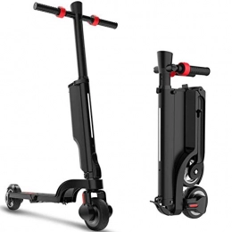 RENM Electric Scooter Electric Scooter, 15km Long-Range, Up to 25 km / h with 350W Powerful Motor and Bluetooth Speaker, Portable and Folding E-Scooter for Adults and Teenagers