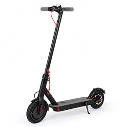 RENM Scooter Electric Scooter, 20 km Long-Range, Up to 25 km / h with 8.5 inch Solid Rubber Tires, Portable and Folding E-Scooter for Adults and Teenagers