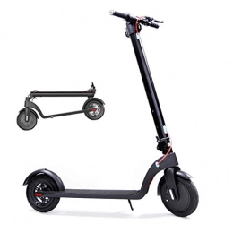 TB-Scooter Electric Scooter Electric Scooter 250W Motor, 36V Rechargeable Battery E Scooter, Max Speed 25km / h, with LED Display, 8.5 Inch Solid Tire, Easy Foldable with LED Light, Kick Scooter for Adult and Teens