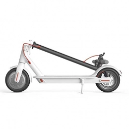 Dapang  Electric Scooter, 28km Long-Range Battery, 8.5" Air Filled Tires - 25 KPH, Easy Fold-n-Carry Design, Ultra-Lightweight Adult Electric Scooter, White