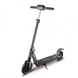 RENM Scooter Electric Scooter, 30 km Long-Range, Up to 25 km / h with 8.5 inch Solid Rubber Tires, Portable and Folding E-Scooter for Adults and Teenagers