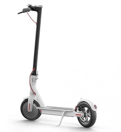 RENM Electric Scooter Electric Scooter, 30km Long-Range, Up to 25 km / h with 8.5 inch Solid Rubber Tires, Portable and Folding E-Scooter for Adults and Teenagers