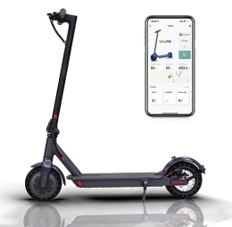 LuvTour Electric Scooter Electric Scooter Adult 350W, Foldable E-Scooter with Smartphone App Control, IP54 Waterproof & LCD Display, 15.5mph max load 275lbs range to 17.4 miles