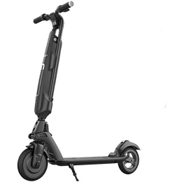 MMJC Electric Scooter Electric Scooter Adult Electric Scooter, High-Performance Electric Scooters, Brushless-36 V-300 W Motor, Maximum Speed 25 Km / H, Black