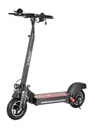 Electric Scooter Adult, Electric Scooter Town and City Commuter with Lightweight Folding Frame - Black