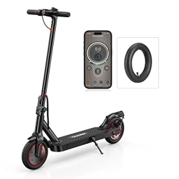 iScooter Electric Scooter Electric Scooter Adult Fast 25 km / h, iScooter i9 Electric Scooter Foldable E Scooter with Suspension, Long Range 28km, 350W Motor, 8.5 Inch Pneumatic Tires Adult Electric Scooter Load 265lb