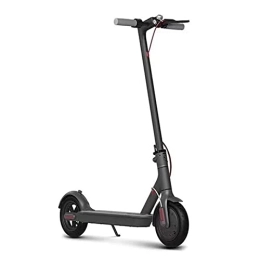 QINGQING Electric Scooter Electric Scooter Adult, Foldable E-scooter For Adults, 3 Speed Modes, Commuter Electric Scooter For Adults, Lightweight, with LCD-display, Foldable, Suitable For Teenagers And Mixed Adults(black, White)