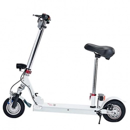 Kick Scooters Electric Scooter Electric scooter, adult foldable scooter, adult two-wheeled lithium battery driving scooter for work, shock absorption and long-lasting battery life portable design