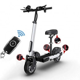 TB-Scooter Scooter Electric scooter adults, aluminum alloy folding frame, 150kg high load and 10'' Vacuum explosion-proof tires, LED lighting and LCD display, 90KM Long Range, with USB Mobile phone Charging port