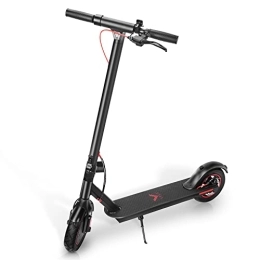 Electric Scooter Adults, Foldable Electric Scooter Electronic Horn LCD Screen, 10 Inch Off-Road Pneumatic Tires, Adult Electric Scooter