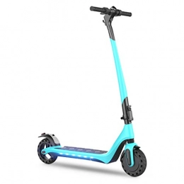 TB-Scooter Electric Scooter Electric Scooter Adults Foldable Long-Range Battery 350w Motor Max Speed 18km / h, E-Scooter with 8 Inch Solid Tire with LED Display, 3 Speed Modes, 36V / 7.8AH Battery, Supports 120kg Weight